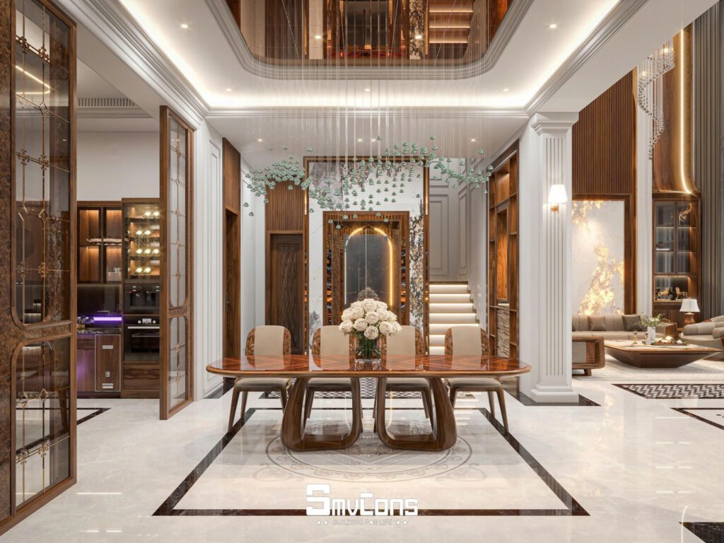 Phòng bếp – Nơi tinh hoa ẩm thực thăng hoa C. Villa