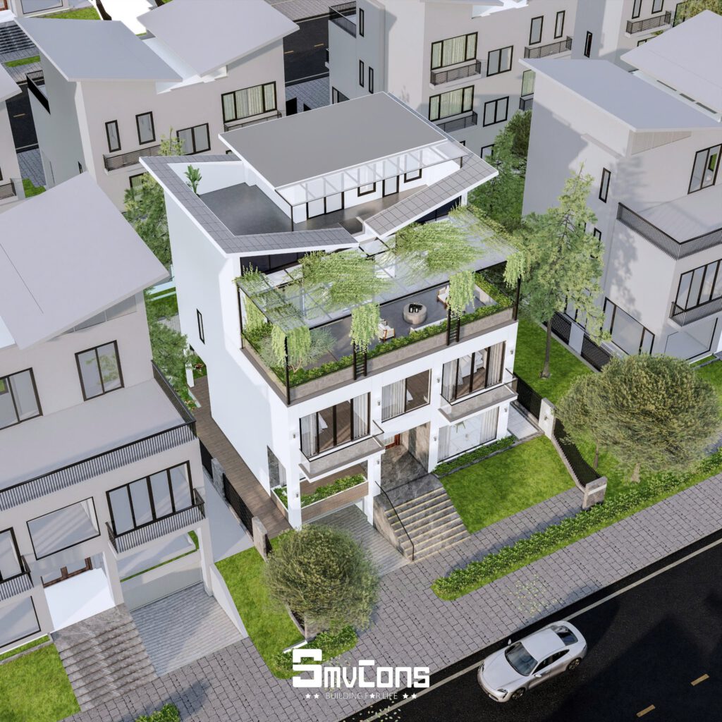 Tổng diện tích biệt thự Khai Sơn Hill Tổng diện tích biệt thự Khai Sơn Hill