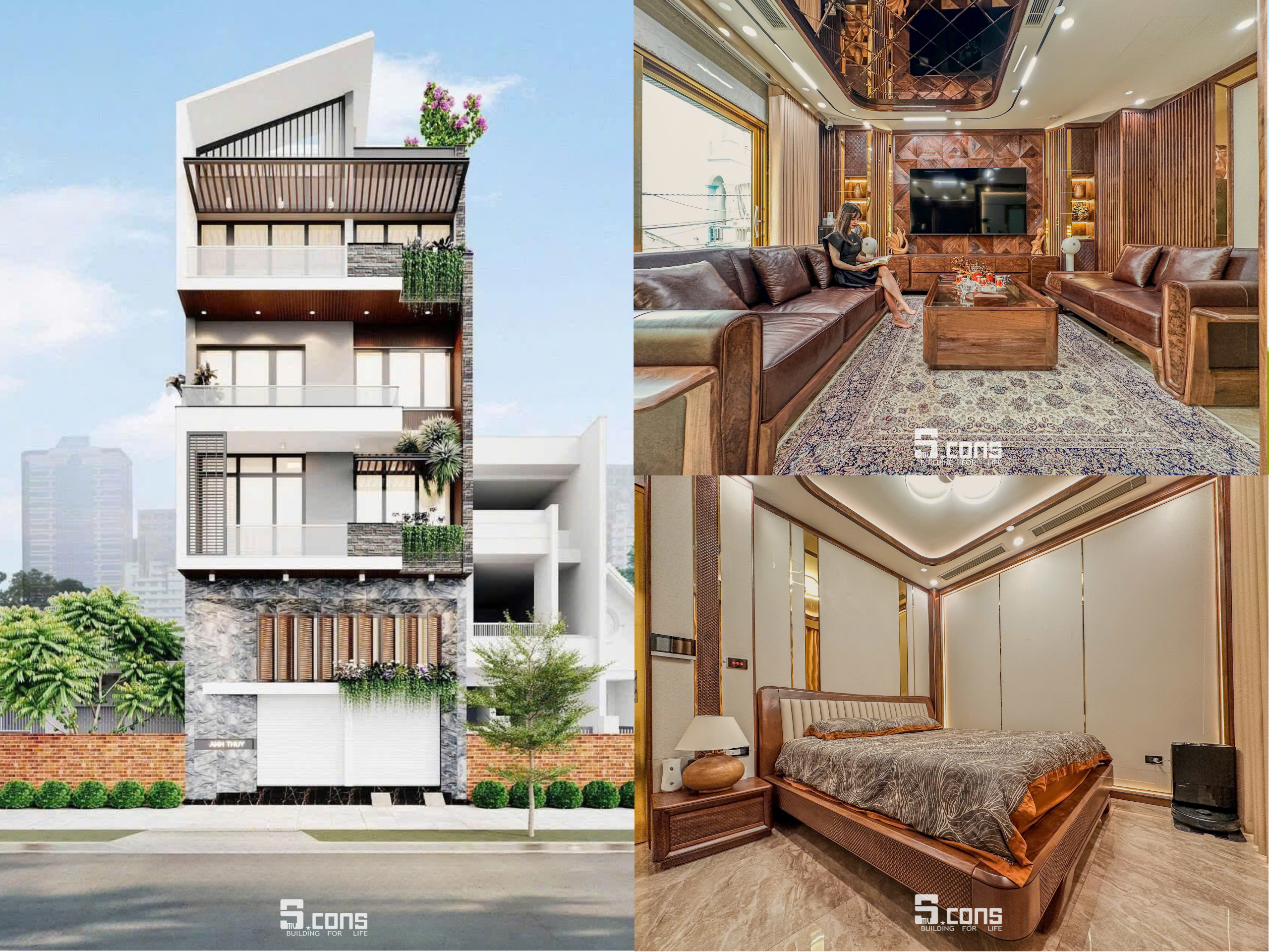 Kiến Trúc & Nội Thất Nhà Phố Mr Thủy House Kiêu Kị Gia Lâm