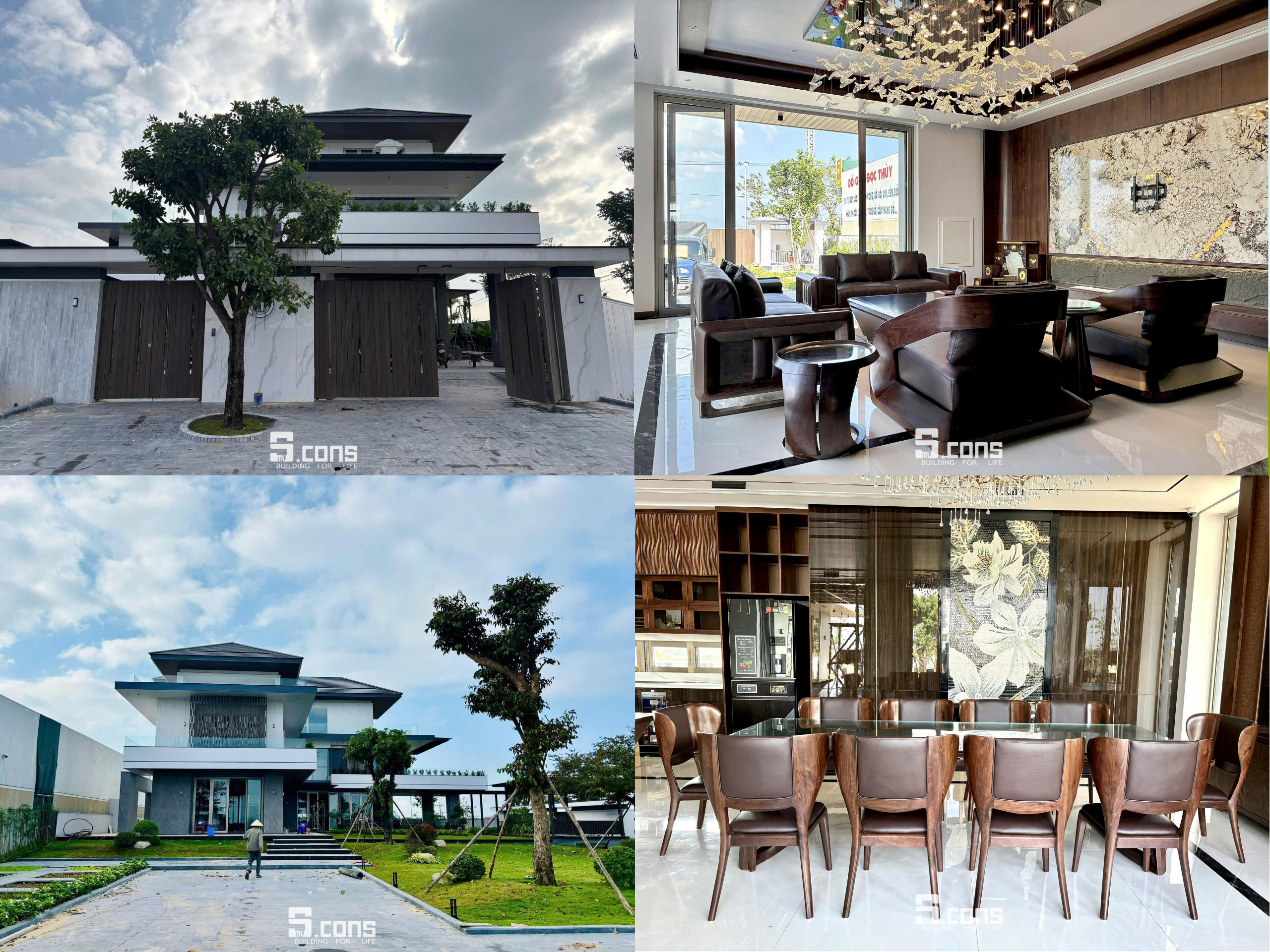 Villa Mr Dũng – Quảng Bình | Kiến Trúc & Nội Thất Gỗ Óc Chó
