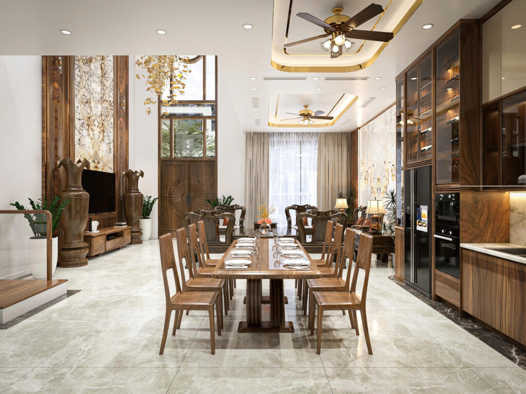 Bếp và phòng ăn Biệt Thự Mr Hải – Lại Yên Bếp và phòng ăn Biệt Thự Mr Hải – Lại Yên