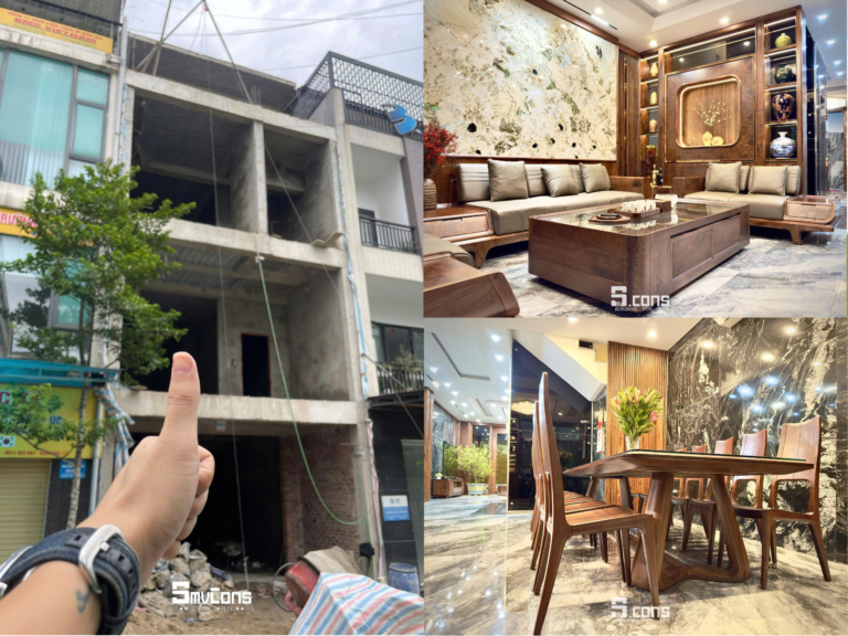 Dự Án Cải Tạo Nhà Phố - Mr. Hiền TP Vinh Nghệ An