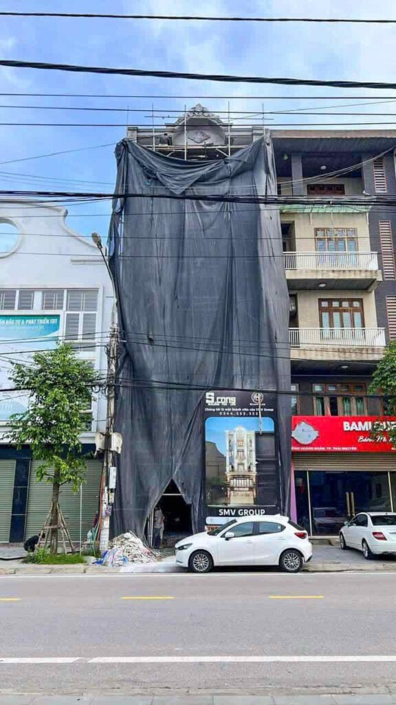 Dự án thi công cải tạo nhà phố Thái Nguyên Dự án thi công cải tạo nhà phố Thái Nguyên