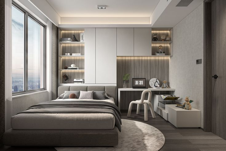 10 MẪU THIẾT KẾ PHÒNG NGỦ NHỎ TỐI ƯU KHÔNG GIAN & ÁNH SÁNG