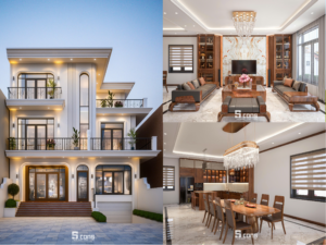 Dự án Anh Thăng - Quốc Oai | Thiết kế & Thi công trọn gói từ kiến trúc đến nội thất