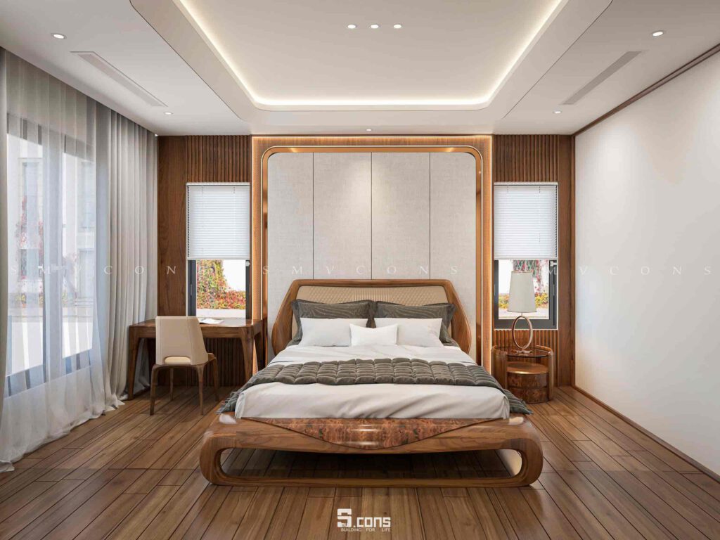 Phòng ngủ master Palm Garden